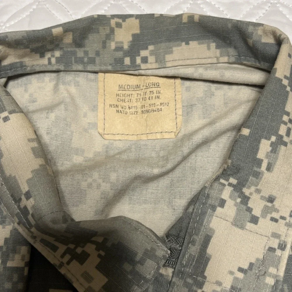 US Army Jackets 3 Sz ML Green Digi Cam Camo Combat Coat Uniform Military Ripstop